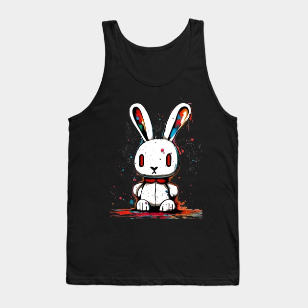 Miffy White Rabbit Tank Top by mdr design